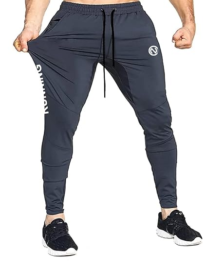 NETCLICK®Men's Wear Regular Fit Running Trackpants - Image 3