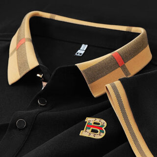 Heritage Check Collar Polo T-Shirt