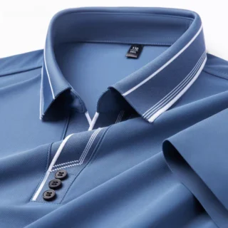 Azure Crestline Polo T-Shirt - XXL