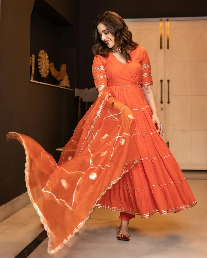 The Style Story Women Viscose Rayon Kurta Pyjama Dupatta Set - Image 2