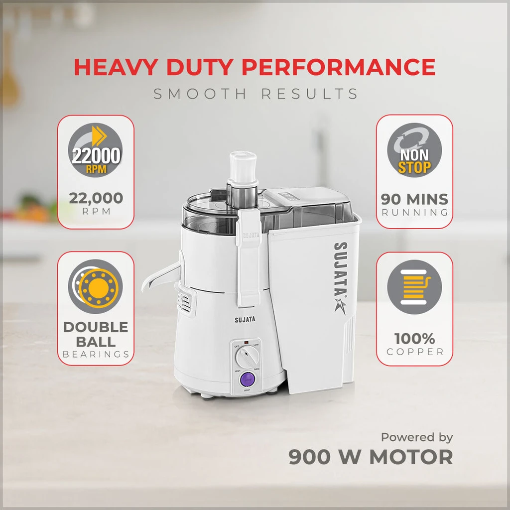 SUJATA Powermatic 900 W Juicer - Image 2