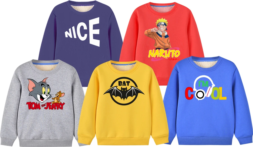 TeeWee Boys & Girls Full Sleeve Printed Sweatshirt